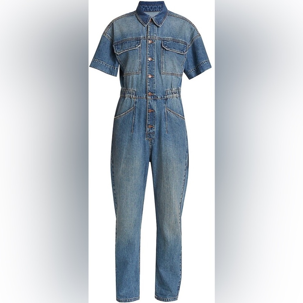 We the Free by Free People Marci Denim Jumpsuit